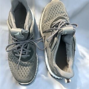 Adidas Gray Athletic Shoes Alpha Bounce